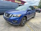 2018 Nissan Pathfinder Platinum Blue vin: 5N1DR2MN0JC620741