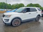 2019 Ford Explorer Active White vin: 1FM5K8AR4KGB22927