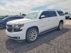 2016 Chevrolet Suburban K1500 Lt White vin: 1GNSKHKCXGR371852