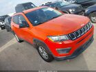 2017 Jeep New Compass Sport Fwd Orange vin: 3C4NJCAB1HT690702