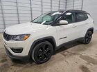 2019 Jeep Compass Latitude White vin: 3C4NJCBB6KT802576