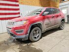 2021 Jeep Compass Sport Burgundy vin: 3C4NJDAB0MT566095