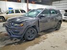 2019 Jeep Compass Gray vin: 3C4NJDAB8KT801050