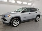 2024 Jeep Compass Sport Silver vin: 3C4NJDAN5RT164106
