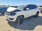 2020 Jeep Compass Latitude White vin: 3C4NJDBB8LT242731