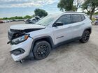 2025 Jeep Compass Latitude Серебряный vin: 3C4NJDBN1ST586698