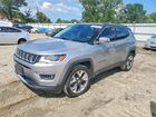 2018 Jeep Compass Limited Silver vin: 3C4NJDCB0JT163288