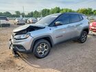 2022 Jeep Compass Trailhawk Silver vin: 3C4NJDDBXNT191524