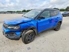2023 Jeep Compass Trailhawk Blue vin: 3C4NJDDN5PT516609