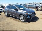 2018 Honda Hr-v Ex Gray vin: 3CZRU5H58JM718753