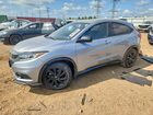 2022 Honda Hr-v Sport Silver vin: 3CZRU6H19NM702327
