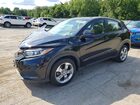 2022 Honda Hr-v Lx Black vin: 3CZRU6H37NM742245