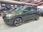 2018 Honda Hr-v Ex Green vin: 3CZRU6H55JM711278