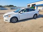 2017 Ford Fusion S White vin: 3FA6P0G73HR372359