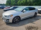 2019 Ford Fusion Se Silver vin: 3FA6P0HD4KR128893
