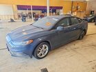 2018 Ford Fusion Se Gray vin: 3FA6P0HD5JR210033