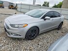 2018 Ford Fusion Se Silver vin: 3FA6P0HD7JR256558
