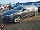 2020 Ford Fusion Se Gray vin: 3FA6P0HD8LR110818