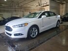 2016 Ford Fusion Se Hybrid White vin: 3FA6P0LU1GR288342