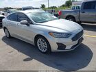 2019 Ford Fusion Hybrid Se Серебряный vin: 3FA6P0LU6KR258214