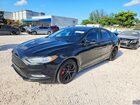 2017 Ford Fusion Se Черный vin: 3FA6P0T95HR139719
