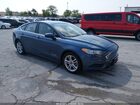 2018 Ford Fusion Hybrid S Blue vin: 3FA6P0UU3JR271547