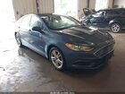 2018 Ford Fusion Hybrid S Blue vin: 3FA6P0UU9JR261640