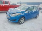 2016 Ford Fiesta Se Blue vin: 3FADP4EJ8GM149307