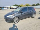 2017 Ford Fiesta Se Gray vin: 3FADP4EJ9HM113076