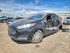 2016 Ford Fiesta S Черный vin: 3FADP4TJ0GM131001