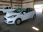 2017 Ford Fiesta S White vin: 3FADP4TJ5HM159829