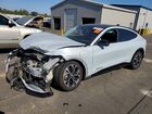 2022 Ford Mustang Mach-e Premium White vin: 3FMTK3R78NMA24118