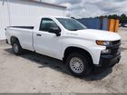 2021 Chevrolet Silverado 1500 4wd  Long Bed Wt White vin: 3GCNYAEH1MG344151