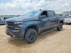 2020 Chevrolet Silverado K1500 Lt Trail Boss Blue vin: 3GCPYFED7LG322558