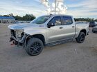 2022 Chevrolet Silverado K1500 Lt Trail Boss Silver vin: 3GCUDFED2NG602860