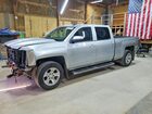 2018 Chevrolet Silverado K1500 Lt Silver vin: 3GCUKREC2JG523942