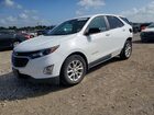 2020 Chevrolet Equinox Ls White vin: 3GNAXHEV4LS671484