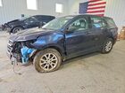 2018 Chevrolet Equinox Ls Blue vin: 3GNAXREV1JS644486