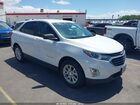 2021 Chevrolet Equinox Awd Ls White vin: 3GNAXSEV1MS157302