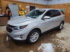 2018 Chevrolet Equinox Lt Silver vin: 3GNAXSEV2JS596701