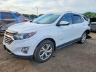 2020 Chevrolet Equinox Lt White vin: 3GNAXVEXXLS556131