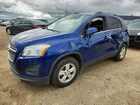 2016 Chevrolet Trax 1lt Синий vin: 3GNCJPSB5GL220028