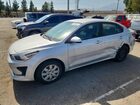 2022 Kia Rio S Silver vin: 3KPA24AD7NE437323