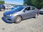 2019 Hyundai Accent Se Синий vin: 3KPC24A31KE087828