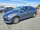 2019 Hyundai Accent Se Gray vin: 3KPC24A32KE086803