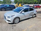 2019 Hyundai Accent Se Silver vin: 3KPC24A33KE083456