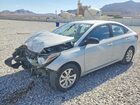 2018 Hyundai Accent Silver vin: 3KPC24A34JE017609