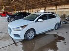 2019 Hyundai Accent Se White vin: 3KPC24A34KE060641