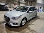 2019 Hyundai Accent Sel Silver vin: 3KPC24A38KE057631