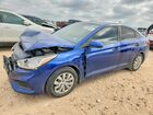 2019 Hyundai Accent Se Blue vin: 3KPC24A39KE055306